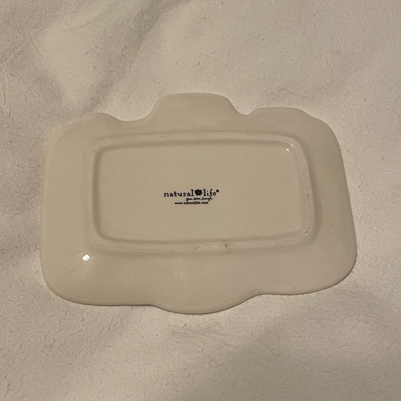 NATURAL LIFE Camera-Shaped Trinket Dish - Blue and White - Picture 3 of 6